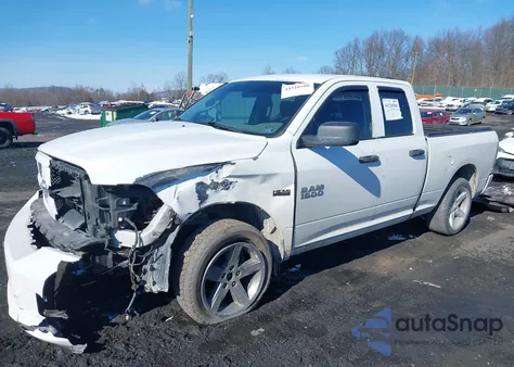 2018 Ram 1500 Express 4X4 6'4 Box z USA, uszkodzony, nr VIN 1C6RR7FT5JS124527
